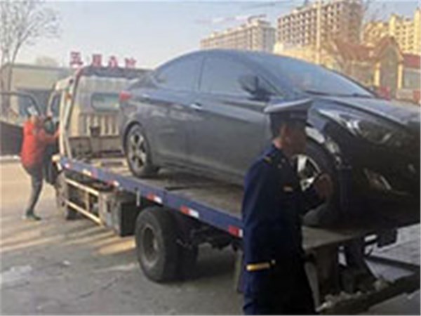 消防通道堵塞集中治理行动，正在进行中
